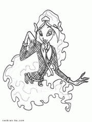 Раскраски Винкс распечатать. Аиша. 6 сезон