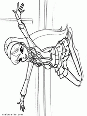 Раскрашки Винкс. Скачать бесплатно для ребенка