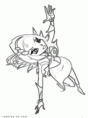 Бесплатные раскраски для девочек из шестого сезона Винкс