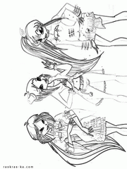 6 сезон Винкс. Раскраски 2014 года для девочек