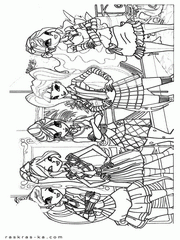Winx club. Раскраски для девочек скачать