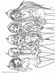 Винкс раскрашивать бесплатно. 6 сезон