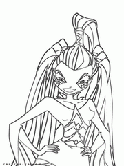 Раскраски Винкс 6 сезон. Скачать для принтера и раскрасить