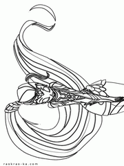 Распечатать бесплатно раскраски Винкс 6 сезон. Для девочек