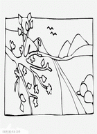 Coloring pages about Spring