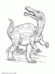Раскраски динозавров хищников распечатать бесплатно