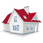 Раскраски для детей дома, избушки