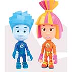 Раскраски из мультика Фиксики