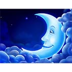 Раскраски луна, месяц. Скачать бесплатно