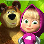 Раскраски из мультика Маша и Медведь