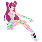 Раскраски Винкс. Рокси