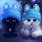 Раскраски домашние животные - кошки, коты, котята