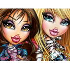 Раскраски Братц для девочек