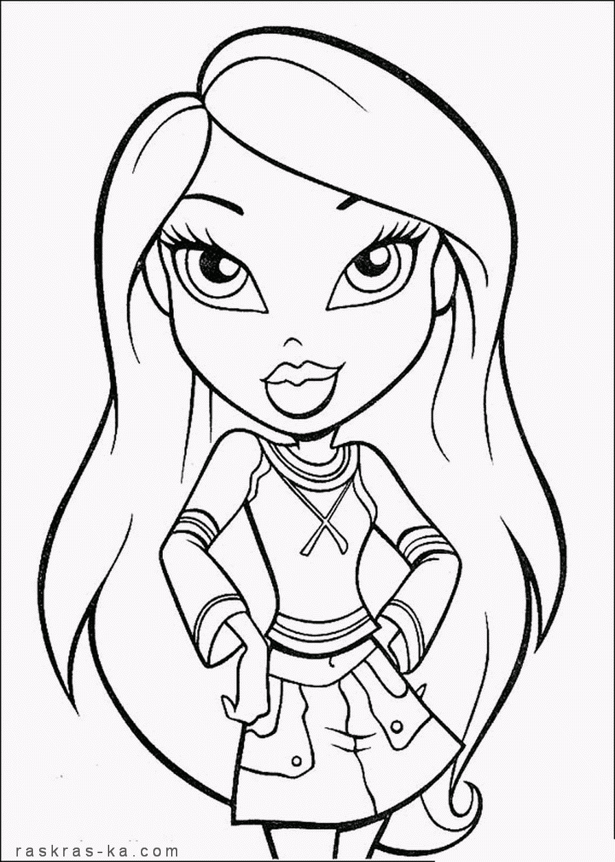 Разукрашки Братц (BRATZ)