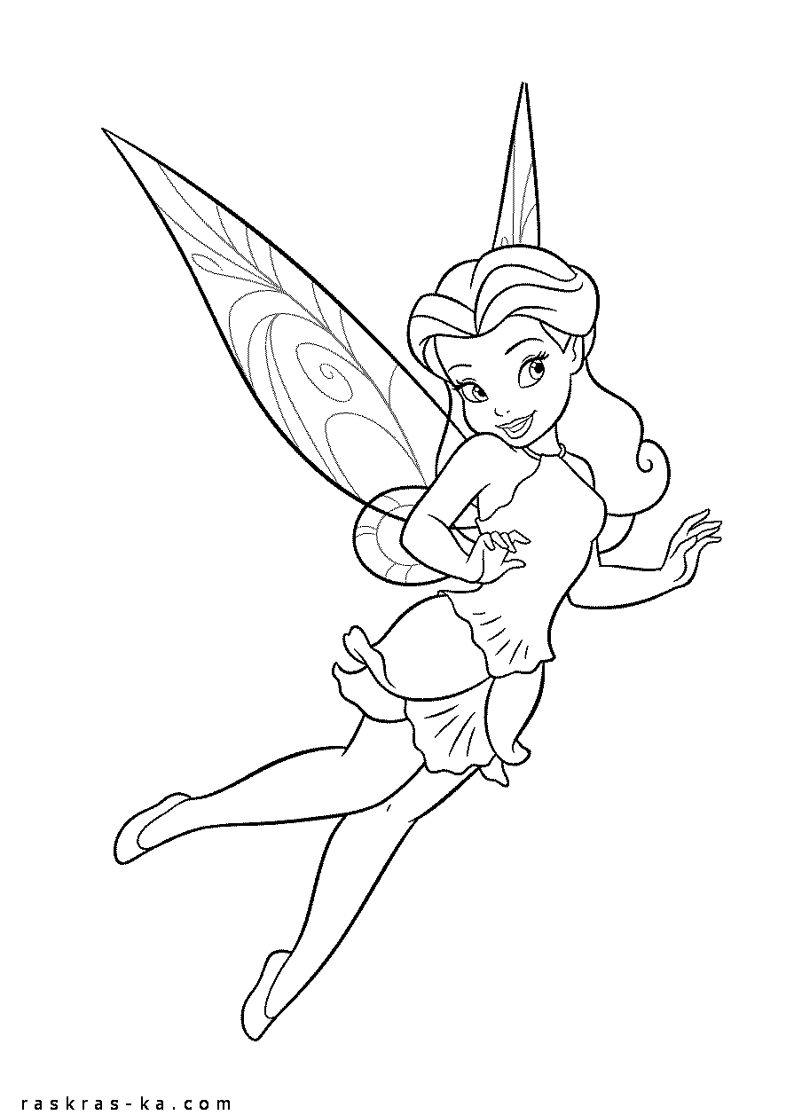 Розмальовки феи скачать