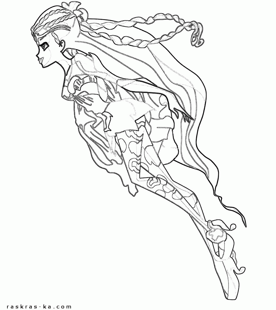 Раскраски Винкс из нового сезона. Печать