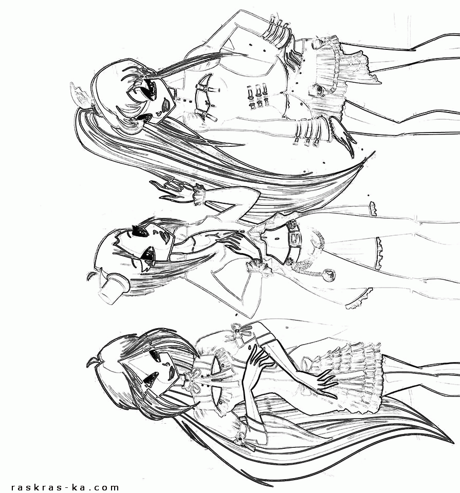 6 сезон Винкс. Раскраски 2014 года для девочек