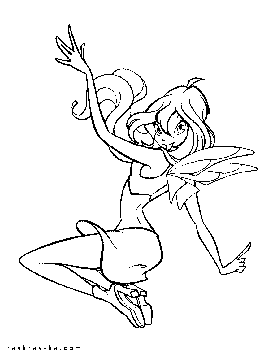 Винкс раскраски распечатать