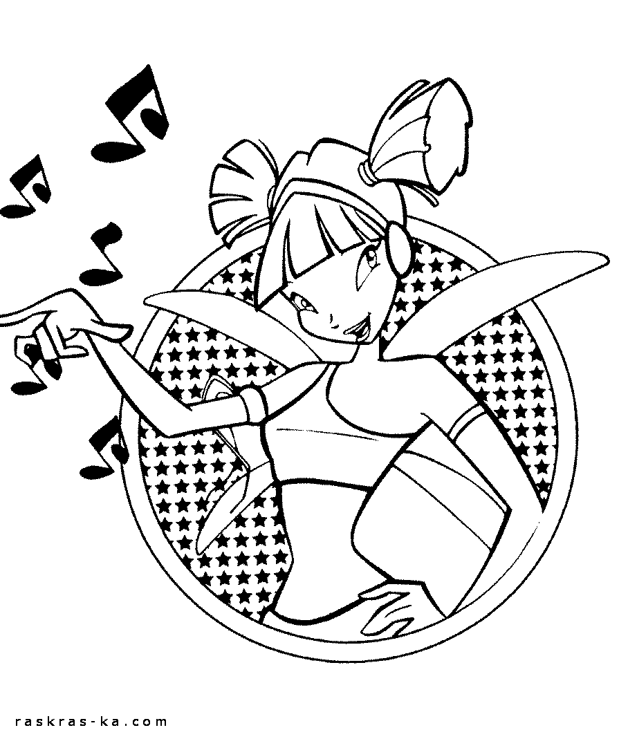 Раскраски феи