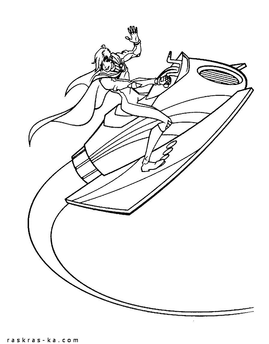 Раскраски школа магии