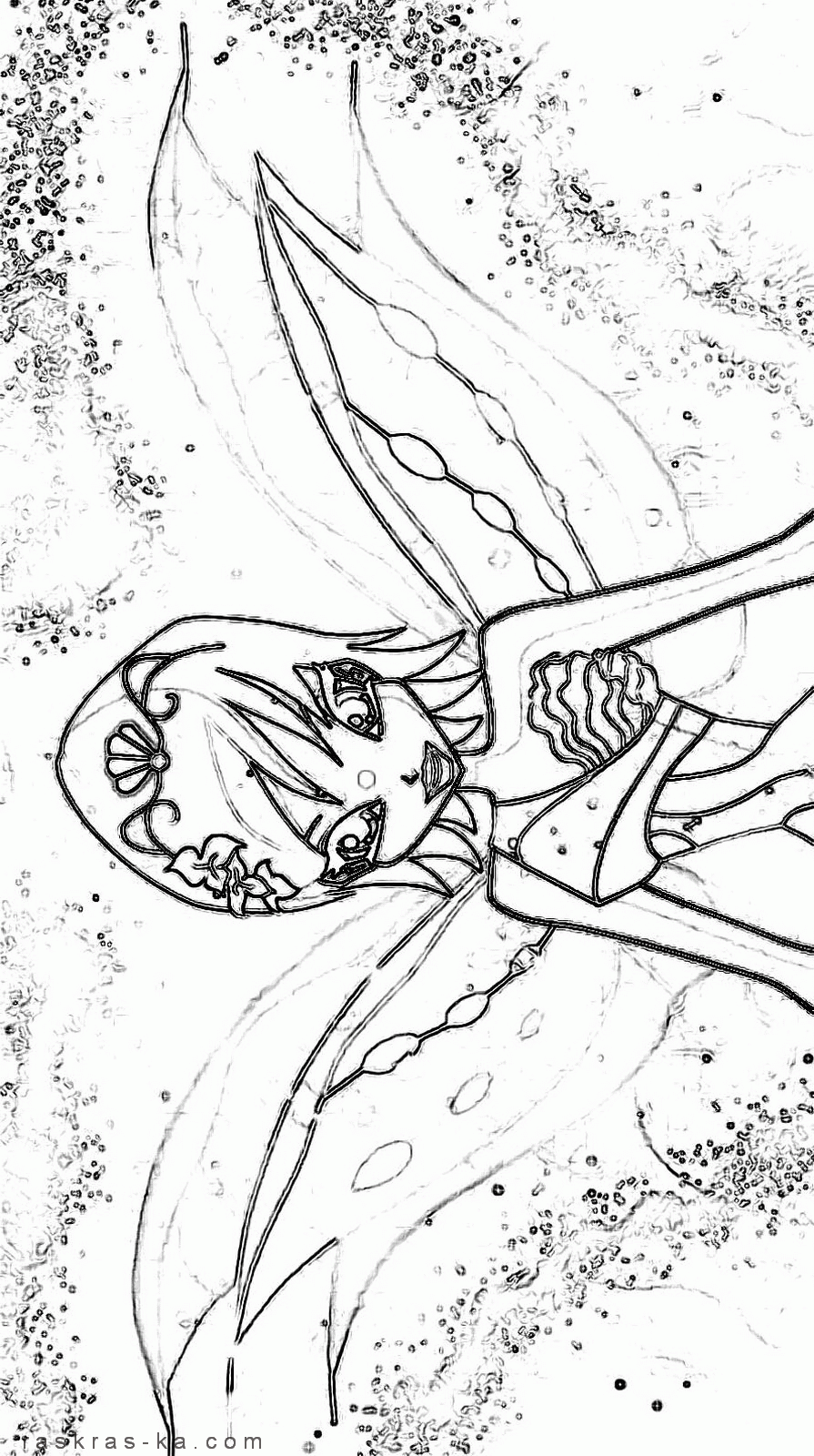 Винкс раскраски 5 сезон. Скачать и распечатать