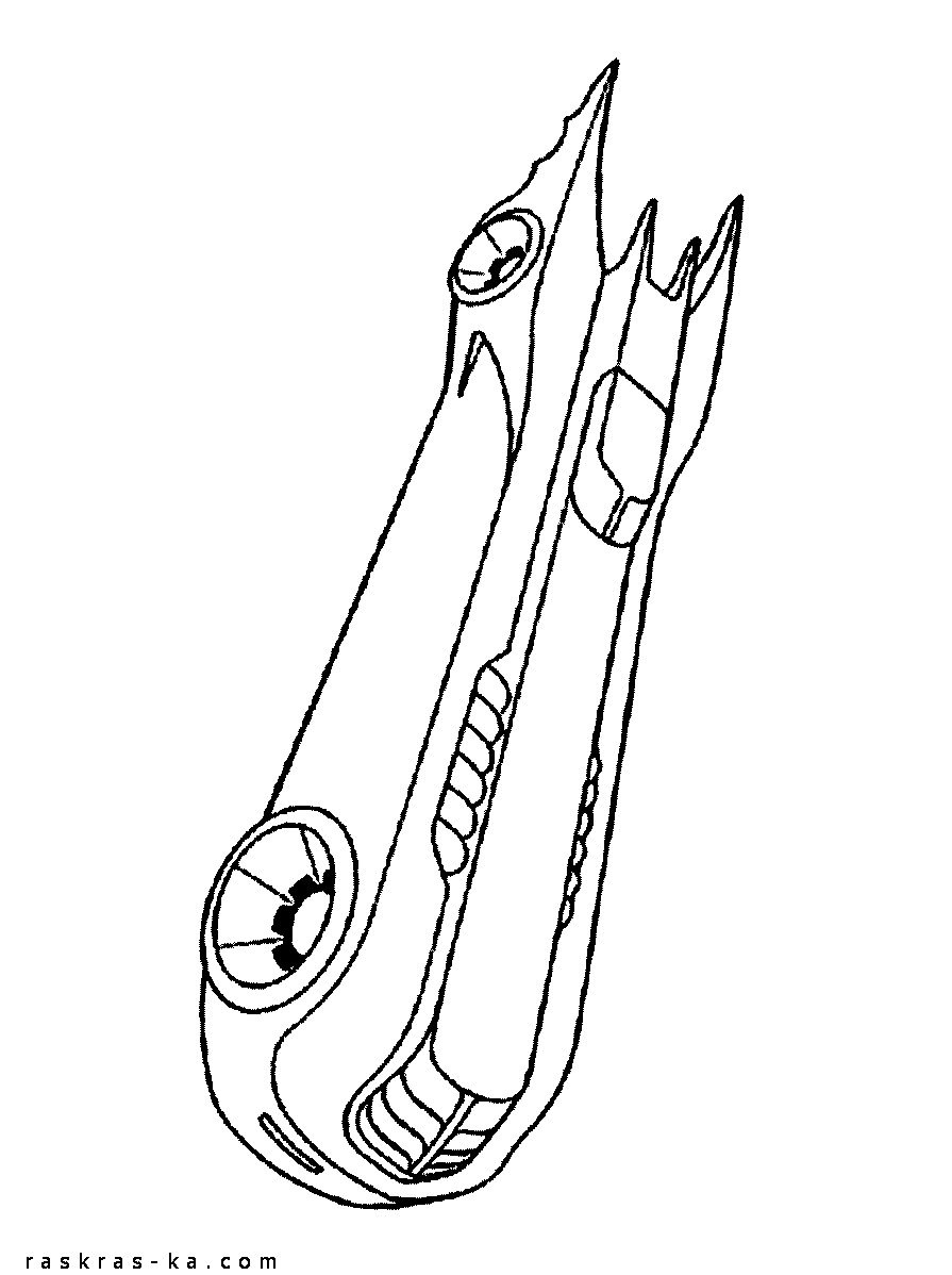 Бэтмобиль - раскраска про Бэтмена