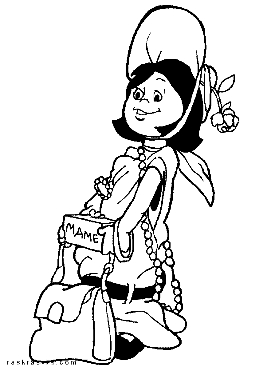 Раскраски для девочек скачать