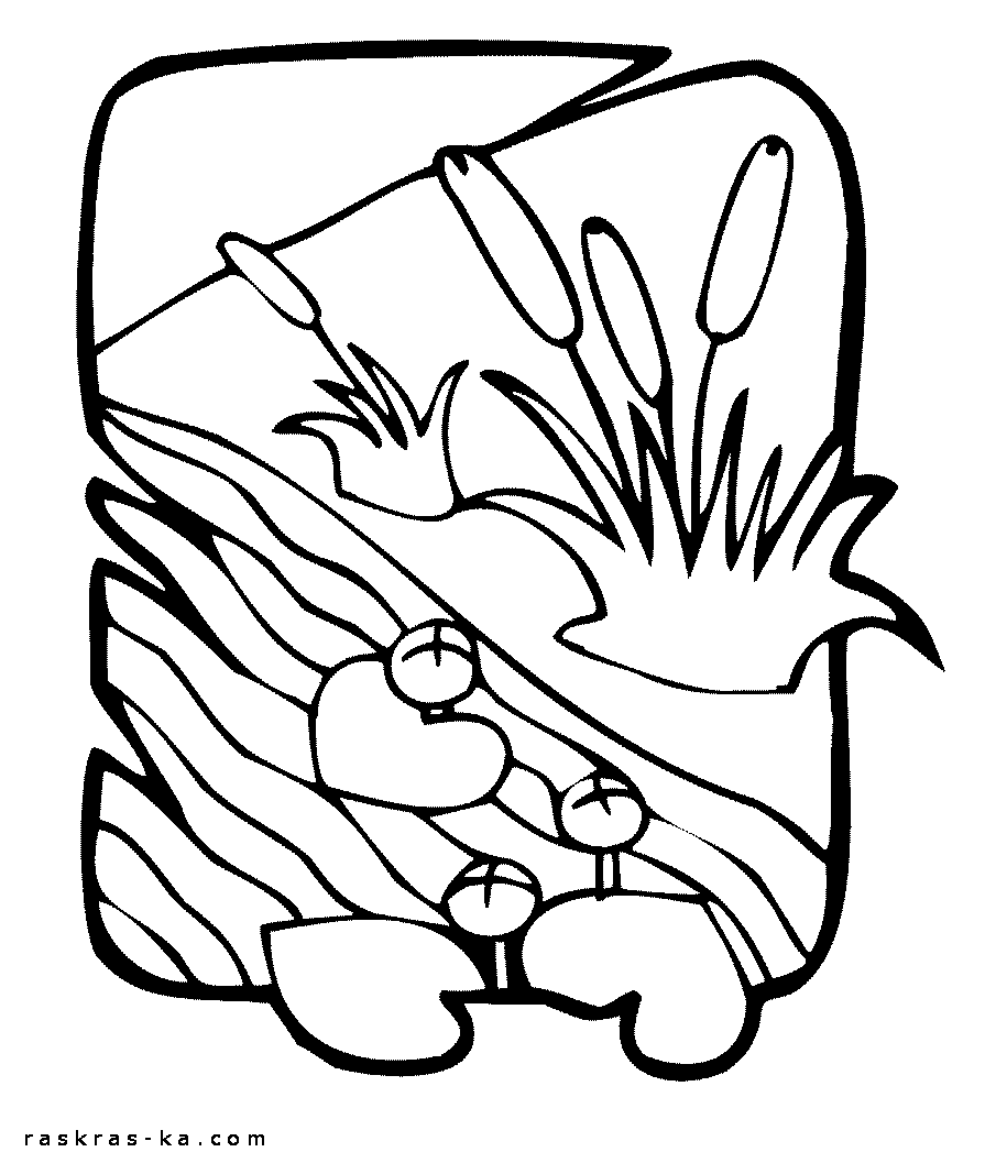 Раскраски о лете для детей. Скачать