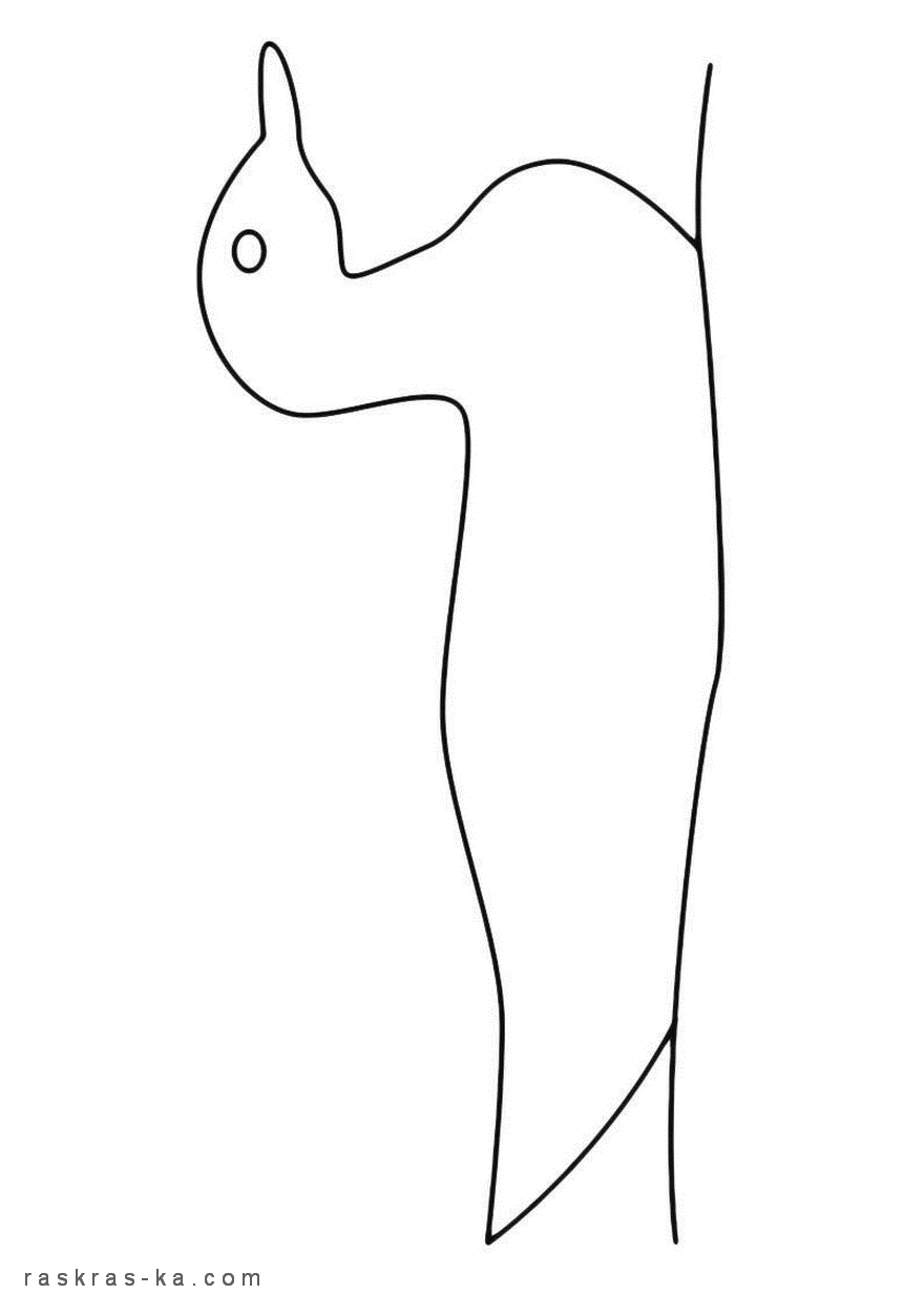 Раскраски для самых маленьких. Утка