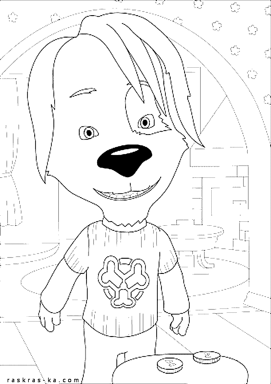 Раскраски для детей Барбоскины. Распечатать на бумаге