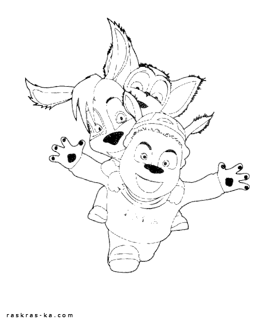 Раскраски Барбоскины для детей бесплатно