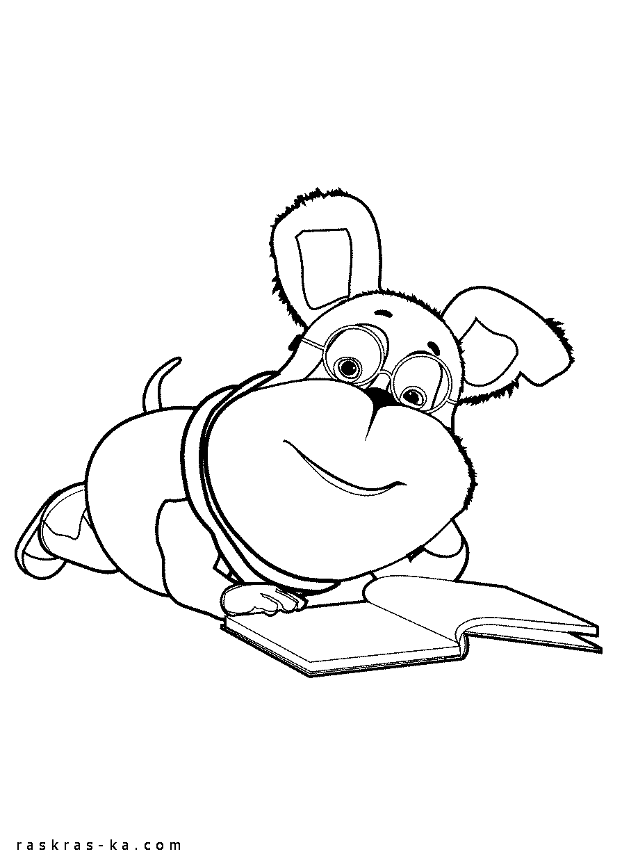 Барбоскины. Распечатать раскраски для девочек