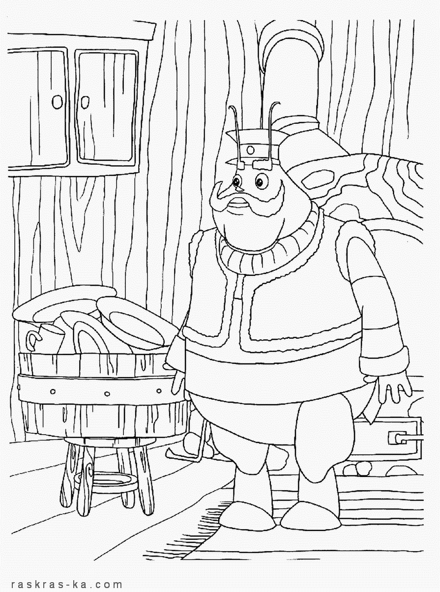 Бесплатно. Раскраски из мультфильмов