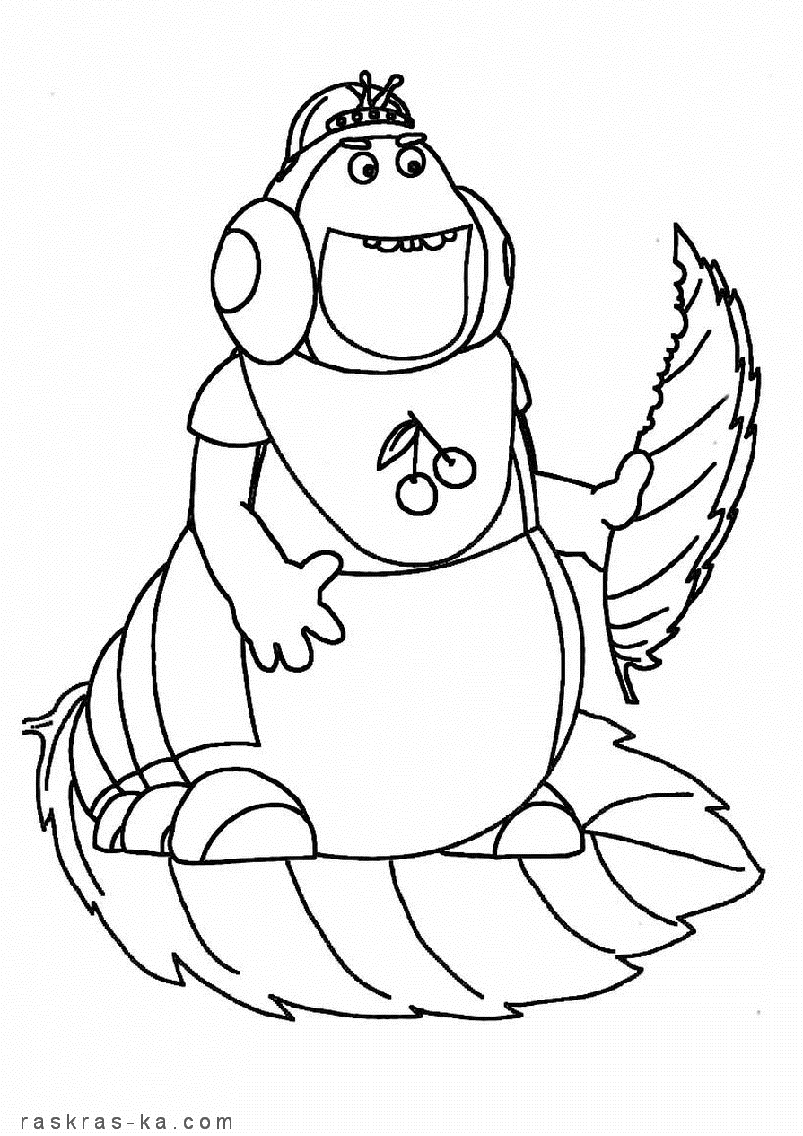 Раскраски Вупсень и Пупсень скачать