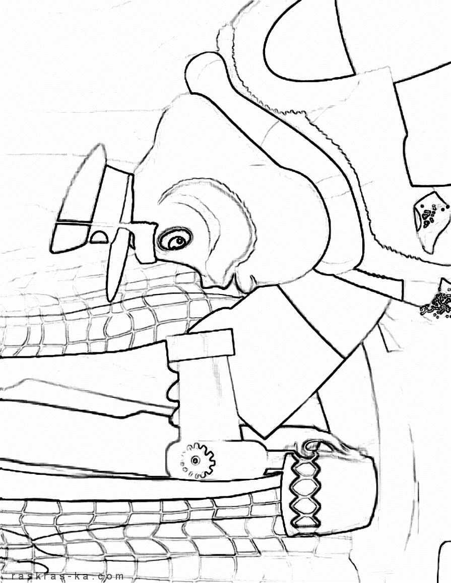 Раскраски Лунтик печатать и скачивать бесплатно