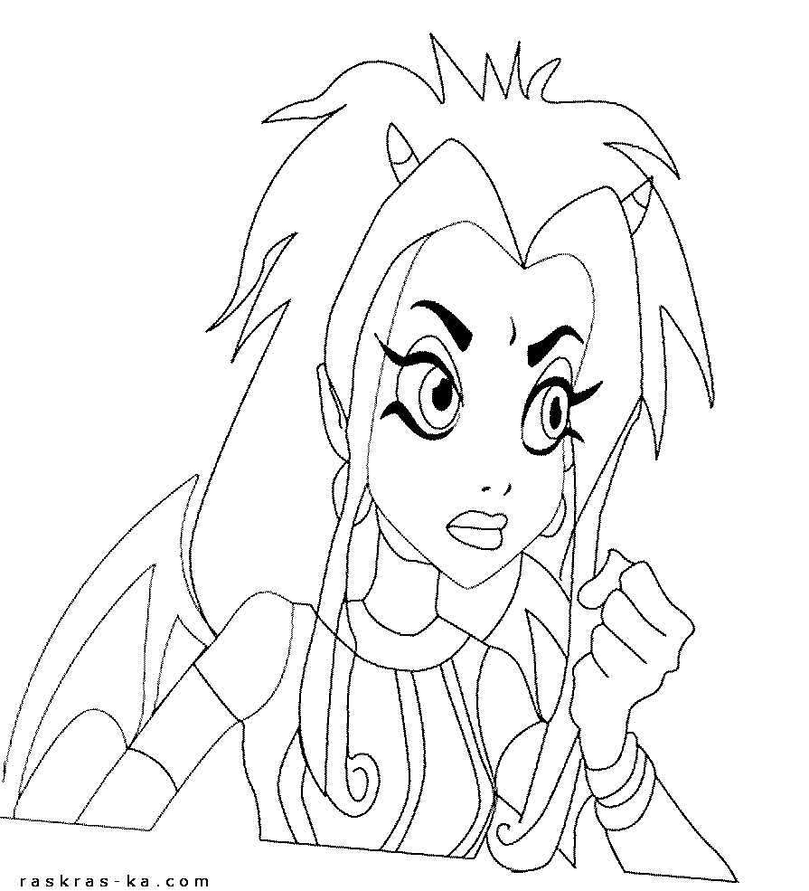 Кабирия - раскраски Друзья анегелов бесплатно