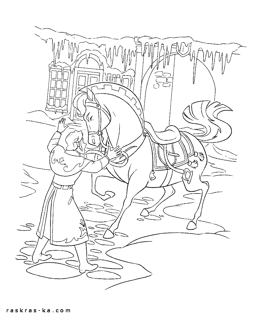 Скачать или распечатать детские раскраски Холодное сердце