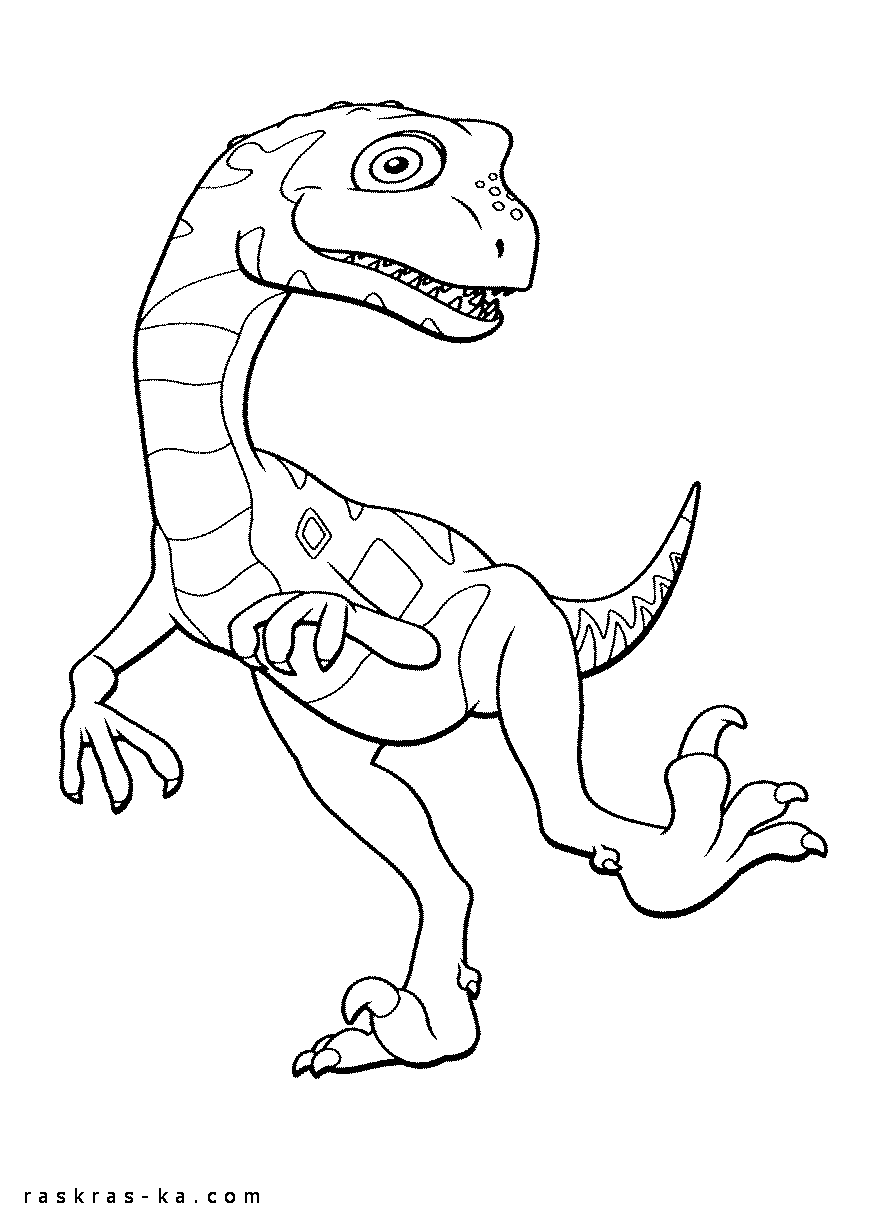 Раскраски динозавры из мультфильма