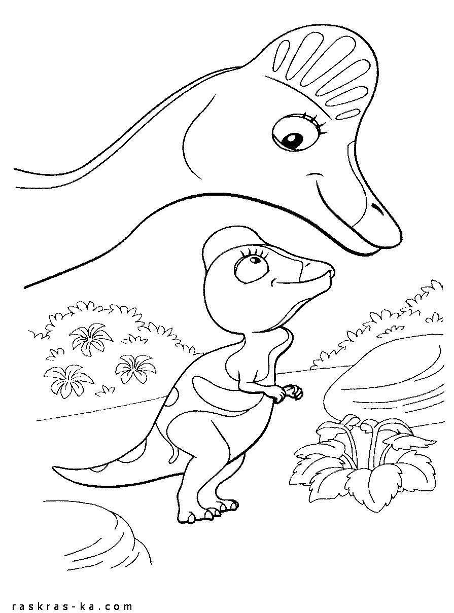 Как нарисовать динозавра